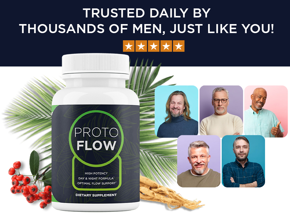 ProtoFlow supplement bottle